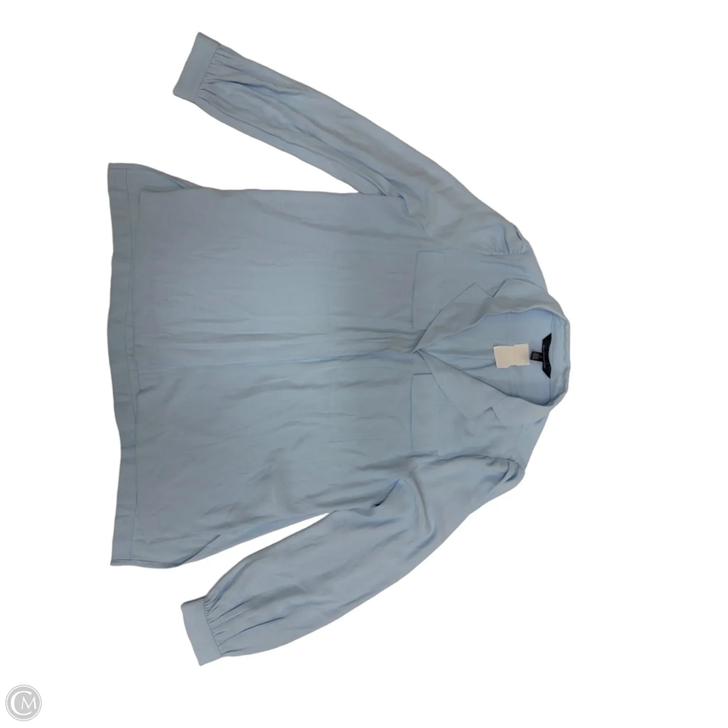Top Long Sleeve By White House Black Market In Blue, Size: S