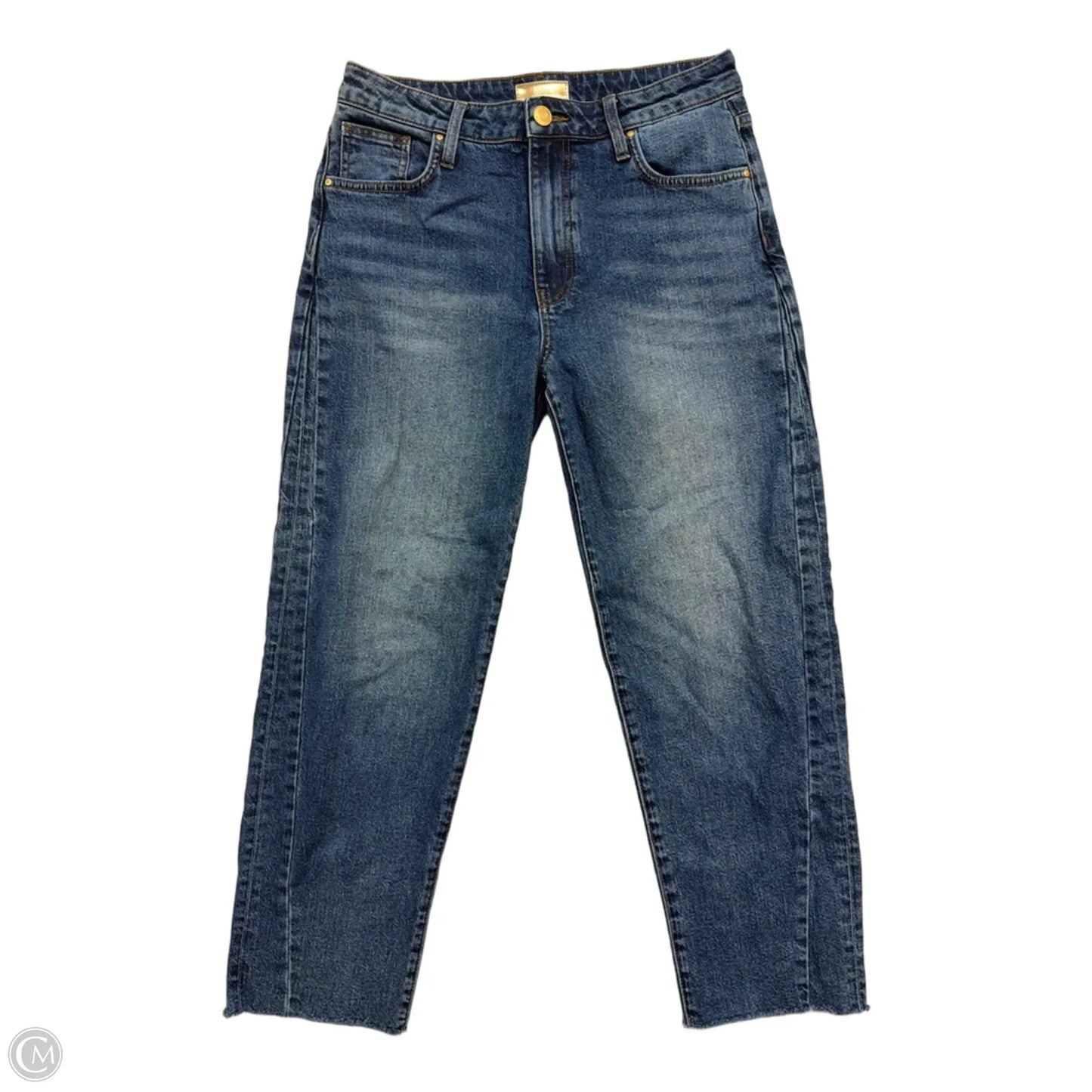 Jeans Straight By Kut In Blue Denim, Size: 6