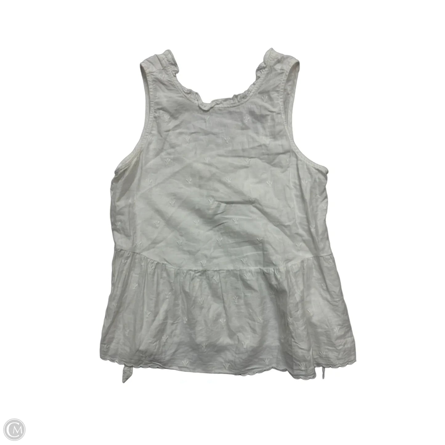 Tank Top By Loft In White, Size: Xsp