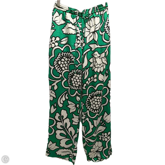 Pants Linen By Zara In Multi-colored, Size: 12