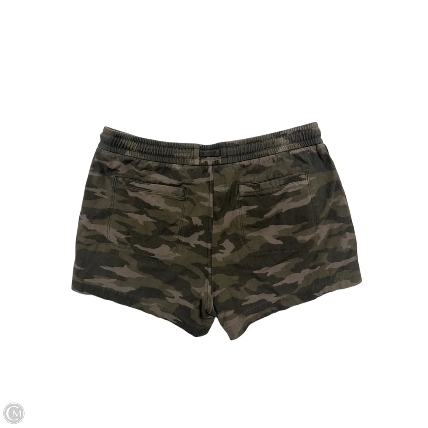 Shorts By Athleta In Camouflage Print, Size: L