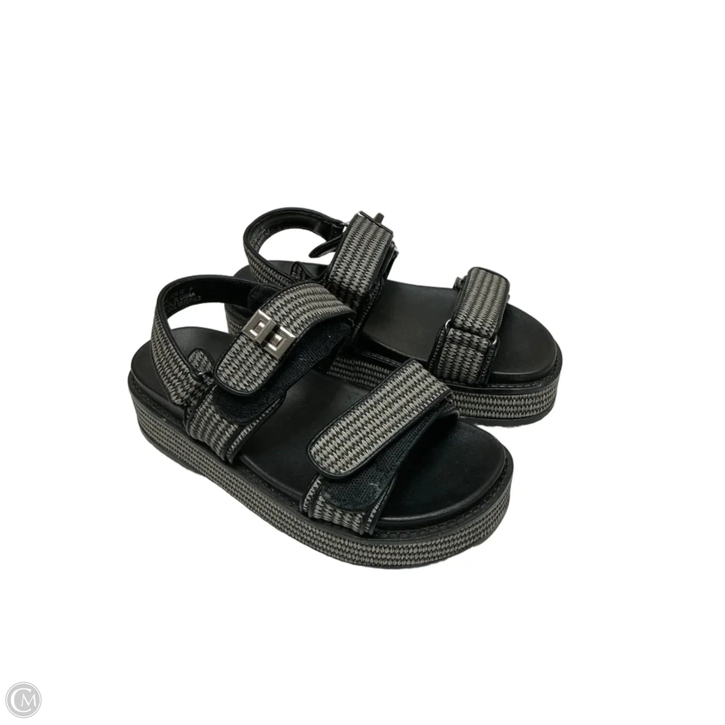 Sandals Flats By Corkys In Black, Size: 7