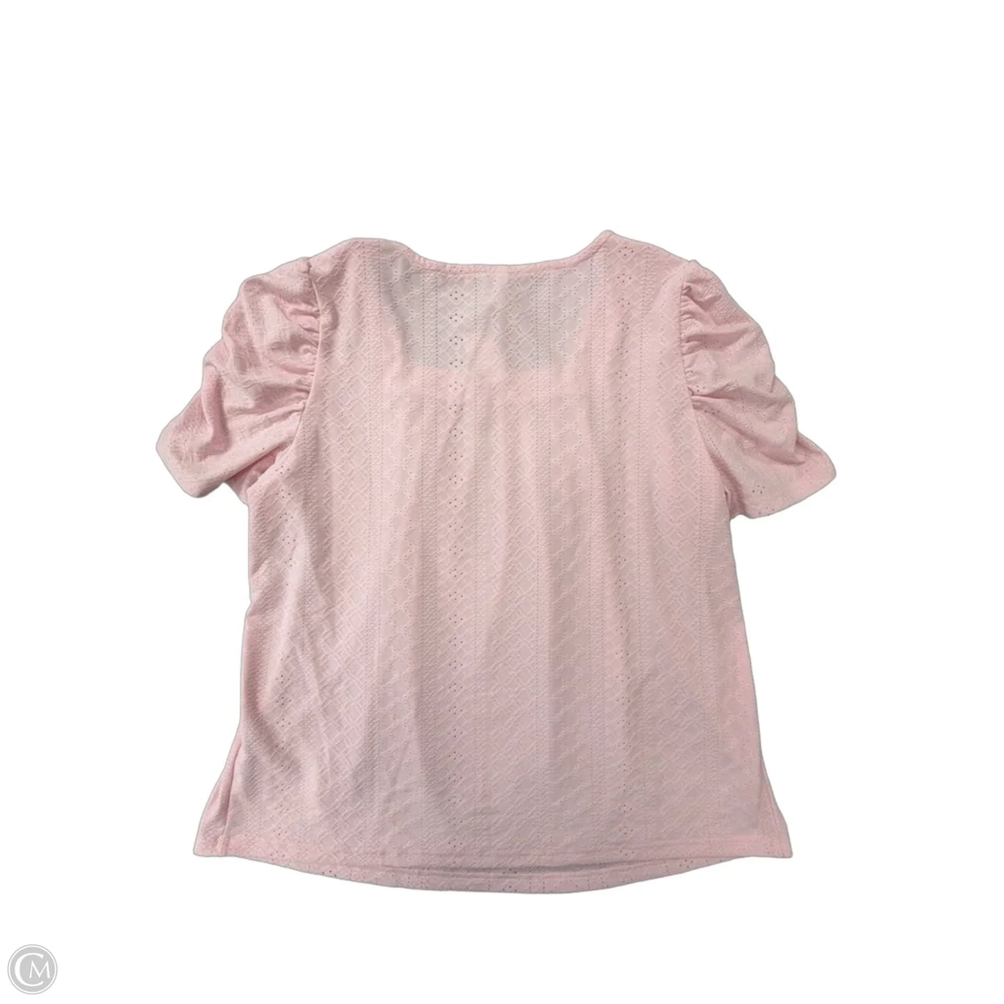 Top Short Sleeve By Dokotoo In Pink, Size: Xl