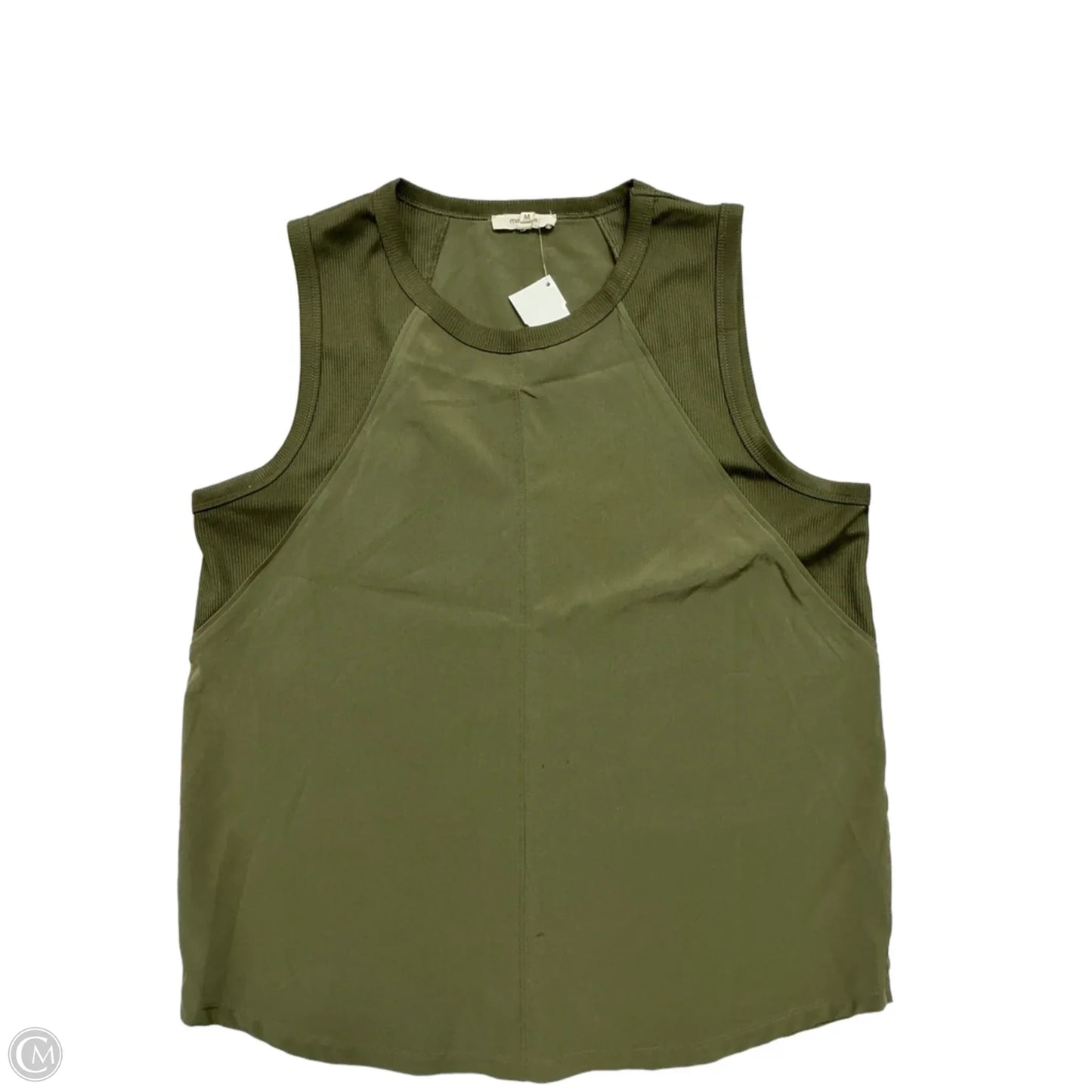 Top Sleeveless By Maurices In Green, Size: M