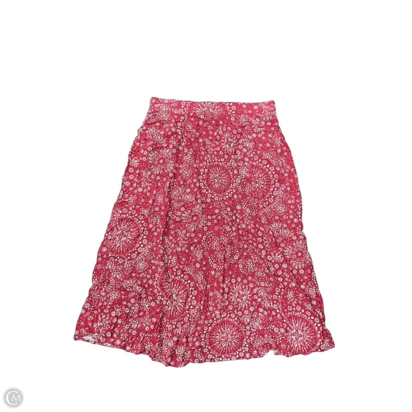 Skirt Maxi By Torrid In Pink & White, Size: 2x