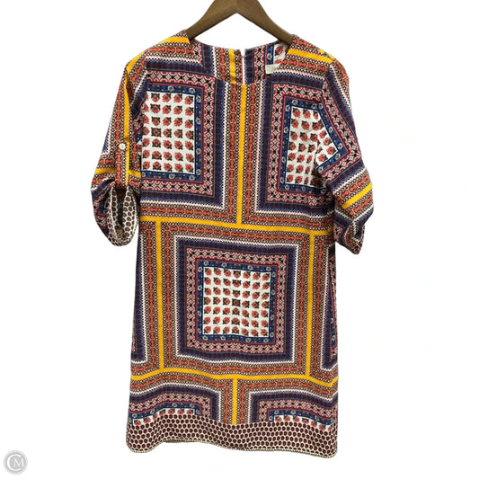 Dress Casual Midi By Freeway In Multi-colored, Size: S