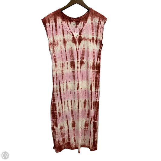 Dress Casual Maxi By Universal Thread In Tie Dye Print, Size: M