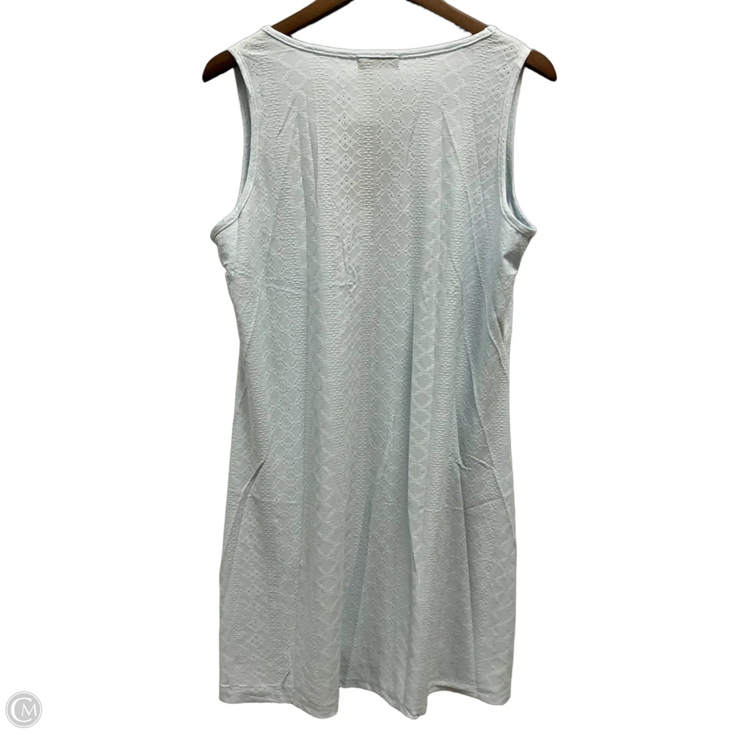 Dress Casual Midi By Clothes Mentor In Blue, Size: L