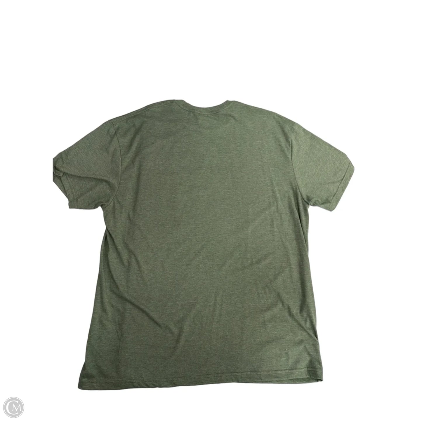 Top Short Sleeve By Gildan In Green, Size: Xl