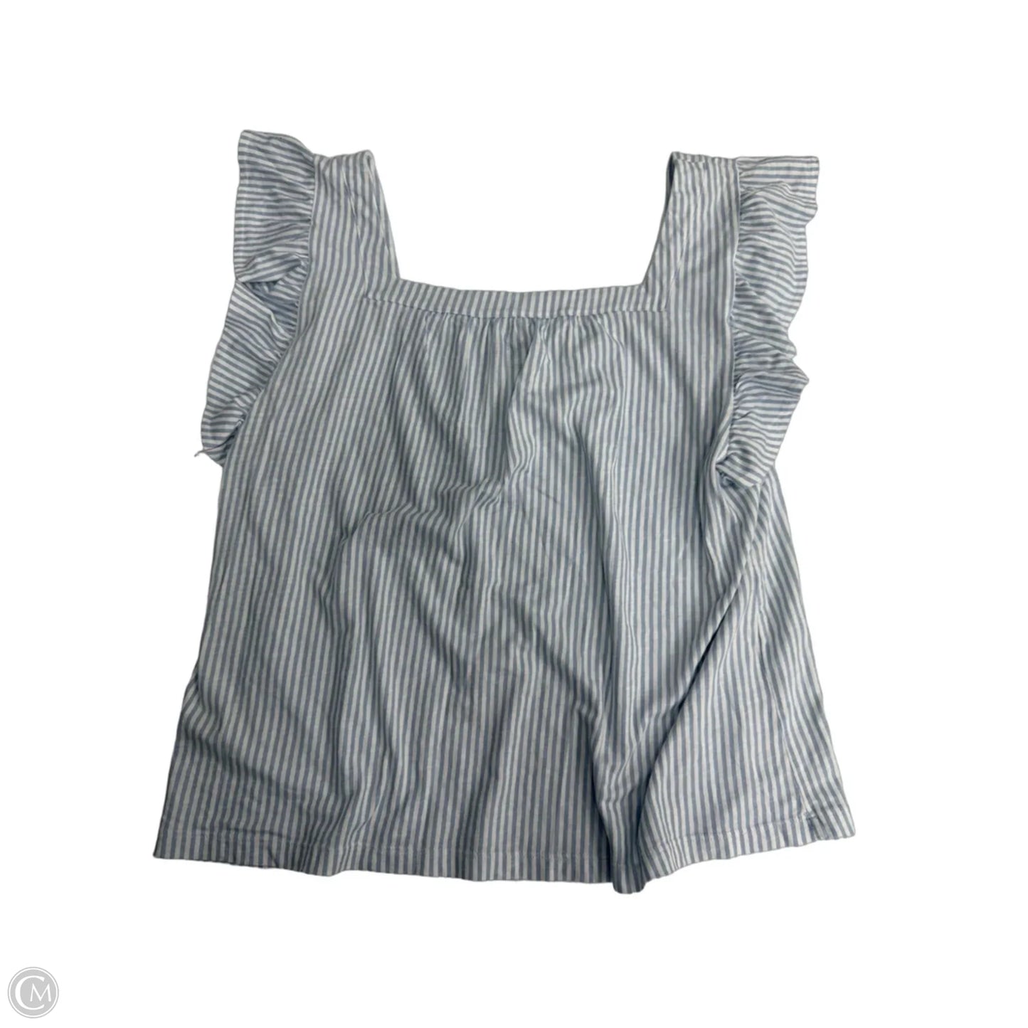 Top Short Sleeve By Clothes Mentor In Striped Pattern, Size: L