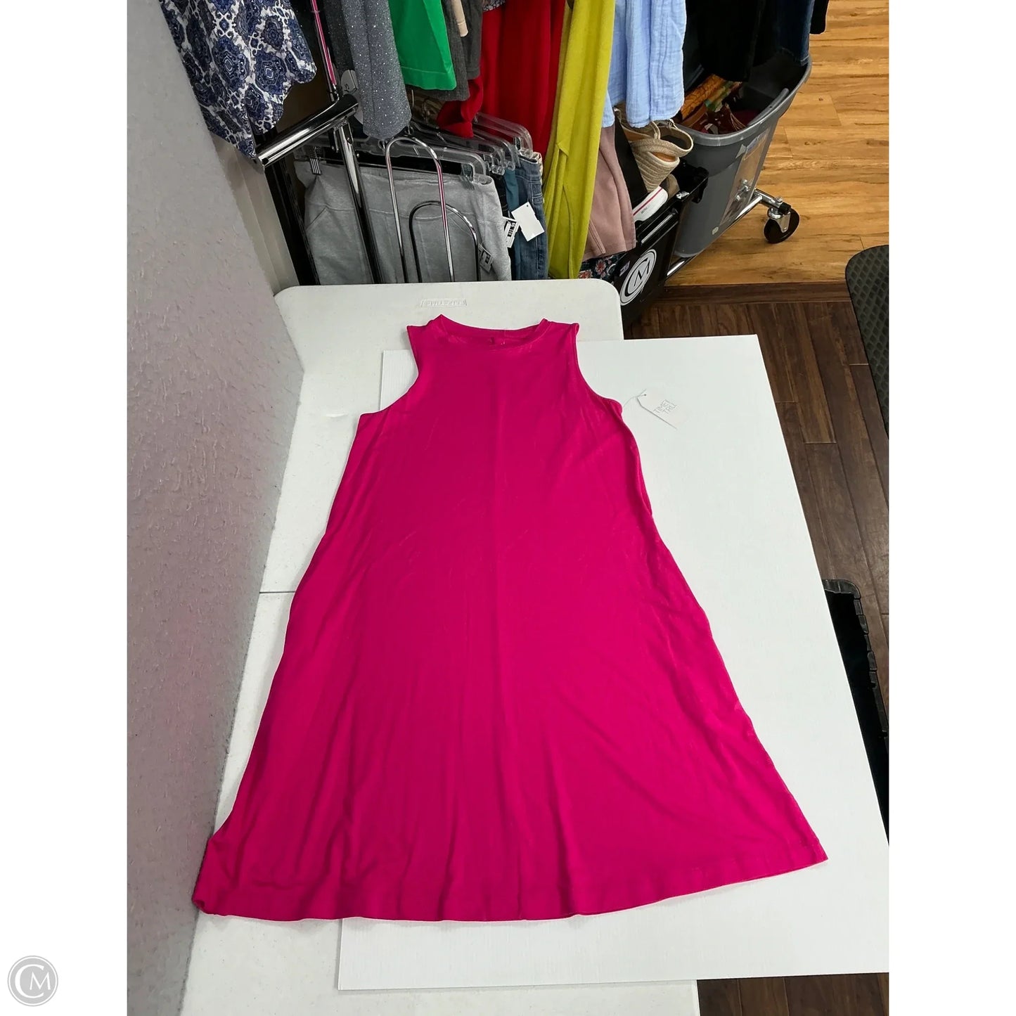 Dress Casual Maxi By Time And Tru In Pink, Size: S
