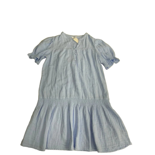 Dress Casual Midi By Time And Tru In Blue, Size: M