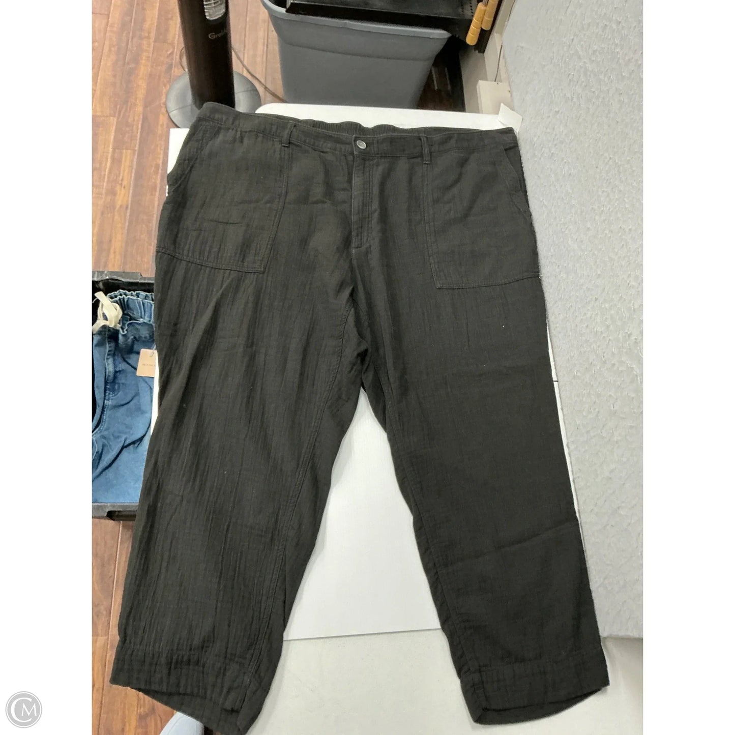 Pants Linen By Old Navy In Black, Size: 28