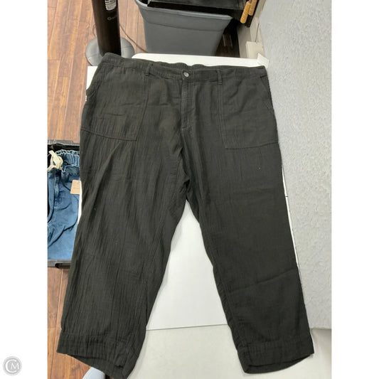 Pants Linen By Old Navy In Black, Size: 28