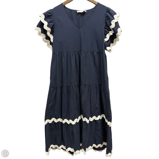 Dress Casual Maxi By Clothes Mentor In Navy, Size: S