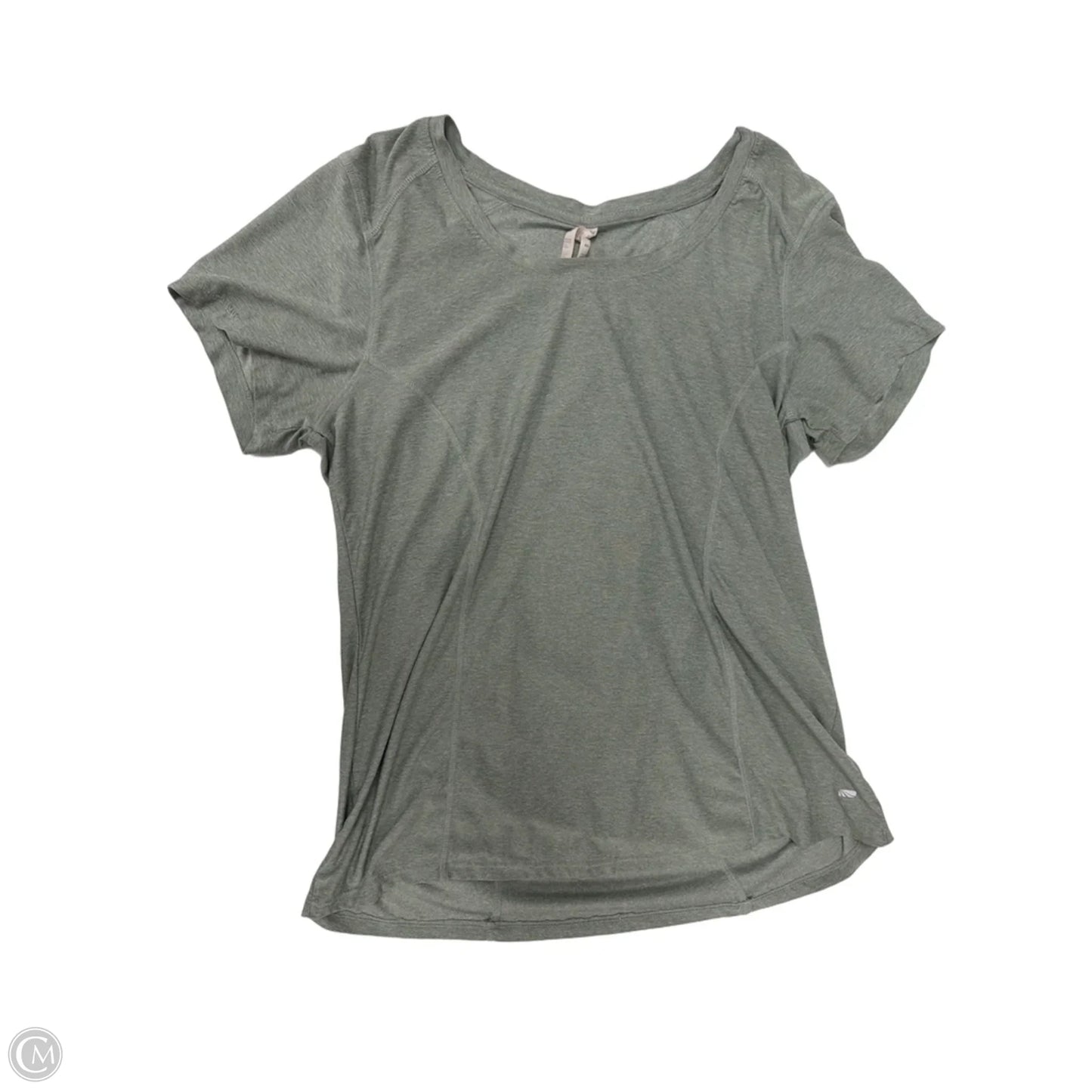 Athletic Top Short Sleeve By Clothes Mentor In Green, Size: Xl