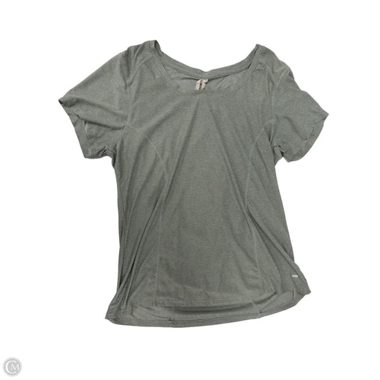 Athletic Top Short Sleeve By Clothes Mentor In Green, Size: Xl