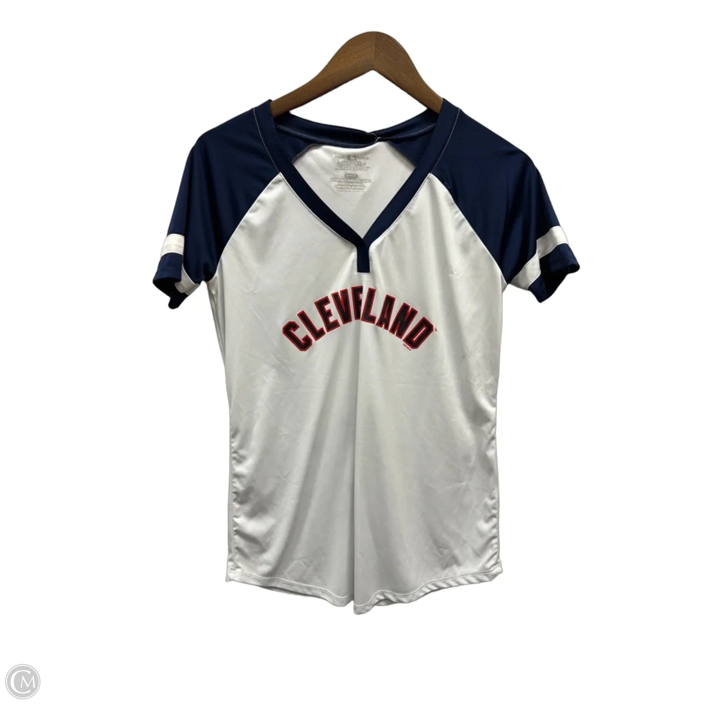 Top Short Sleeve By Genuine Merchandise In Blue Red & White, Size: Sp