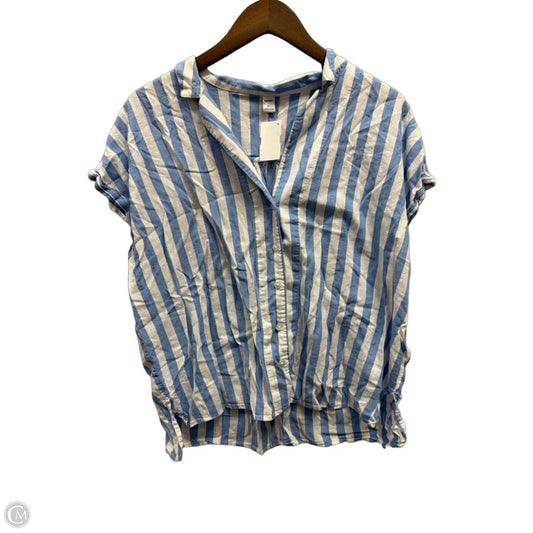 Top Short Sleeve By Old Navy In Striped Pattern, Size: Xl
