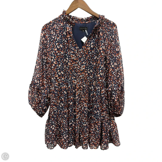 Dress Casual Midi By 1.state In Animal Print, Size: M