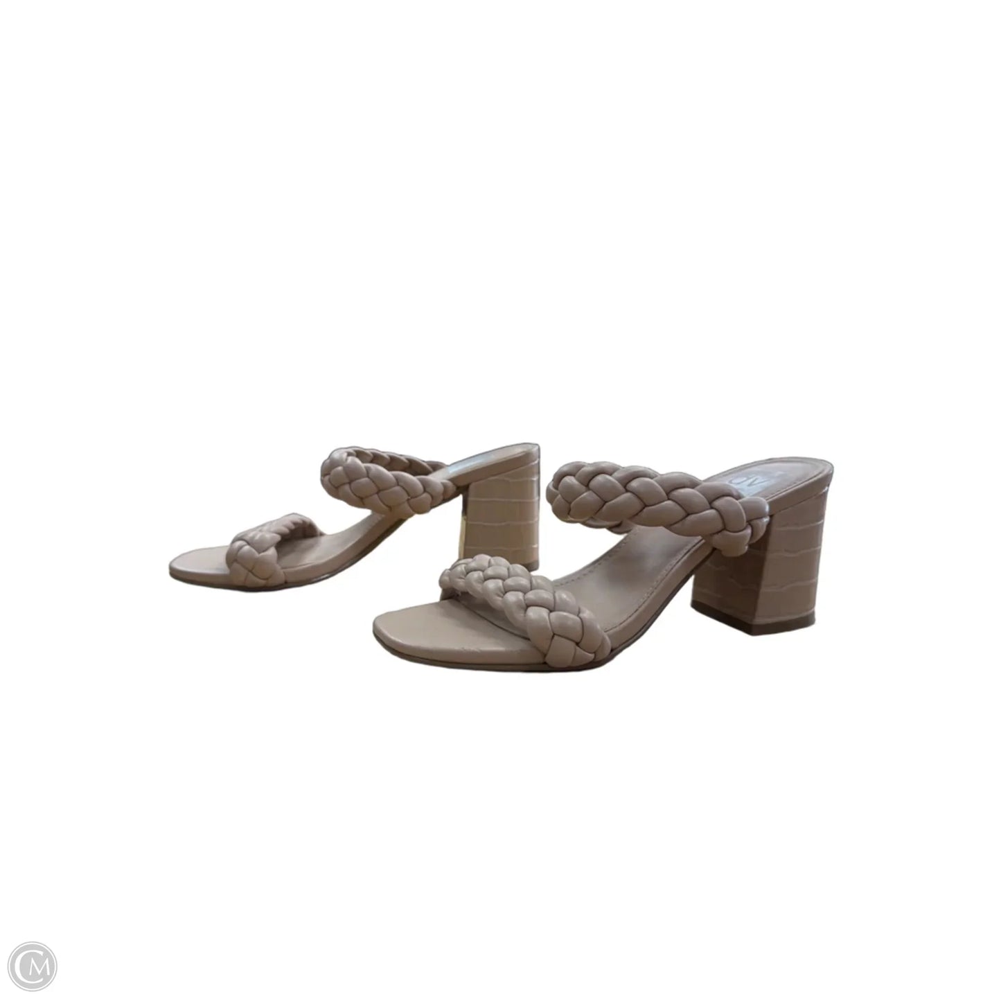 Shoes Heels Block By Dolce Vita In Camouflage Print, Size: 7.5