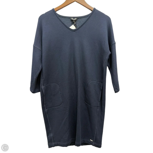 Dress Casual Midi By Worth Ny In Navy, Size: S