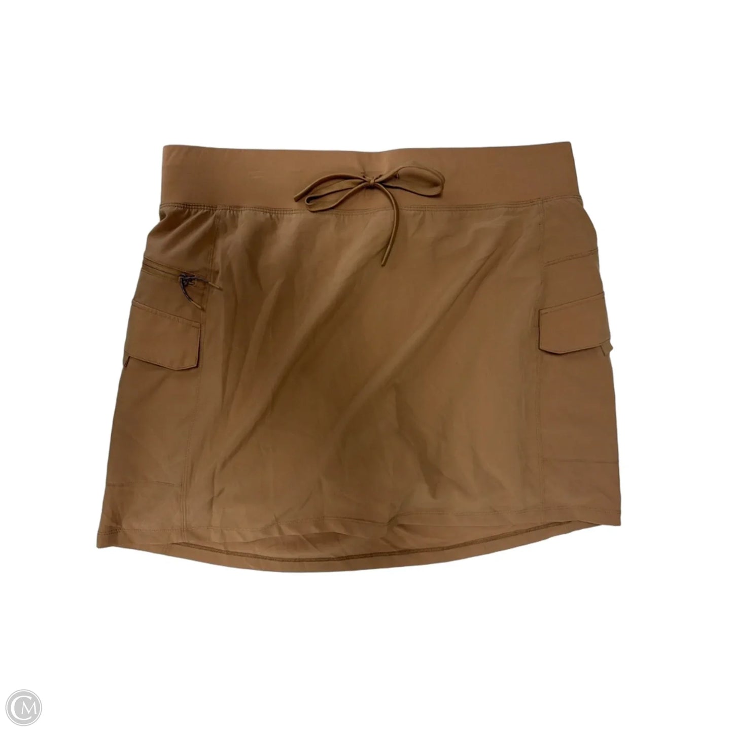 Athletic Skort By Zero Xposure In Brown, Size: Xl