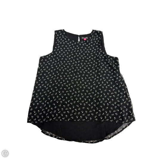 Top Sleeveless By Vince Camuto In Floral Print, Size: L