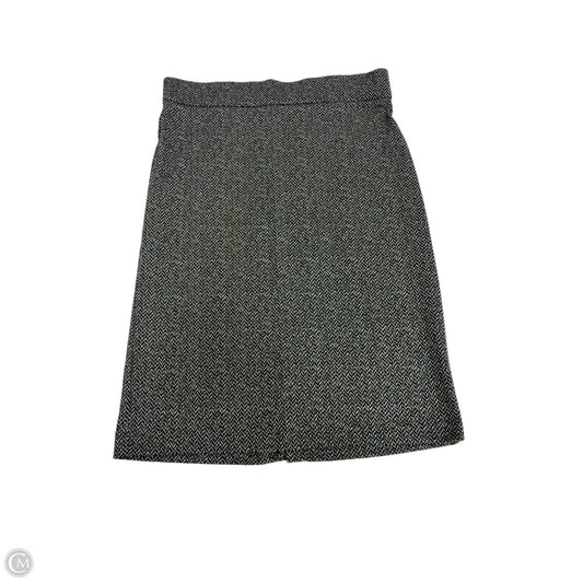 Skirt Midi By Counterparts In Black & White, Size: S
