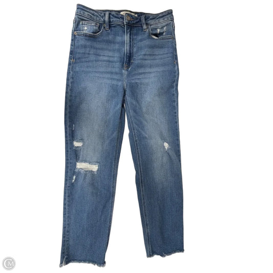 Jeans Straight By Hidden In Blue Denim, Size: 6