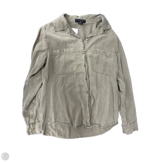 Top Long Sleeve By Social Standard By Sanctuary In Green, Size: Xs