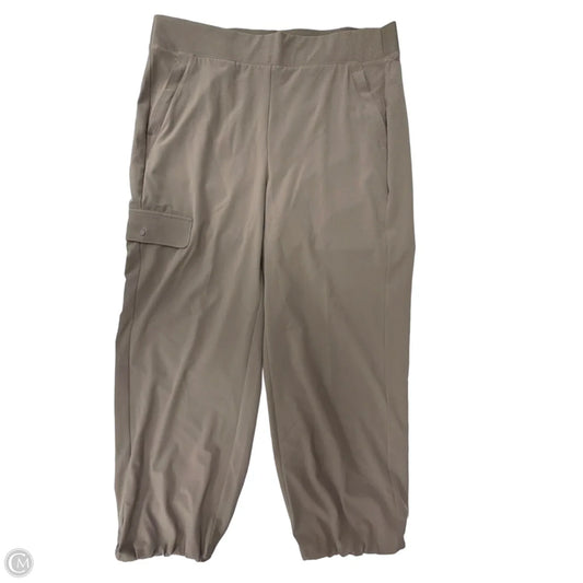 Pants Joggers By Chicos In Brown, Size: 12