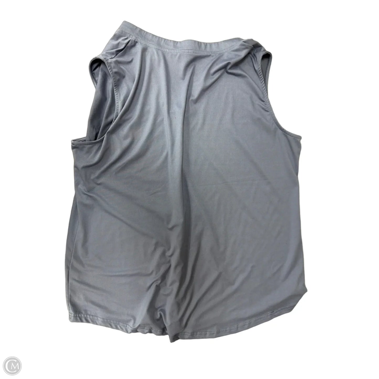 Top Sleeveless By Clothes Mentor In Blue, Size: 2x
