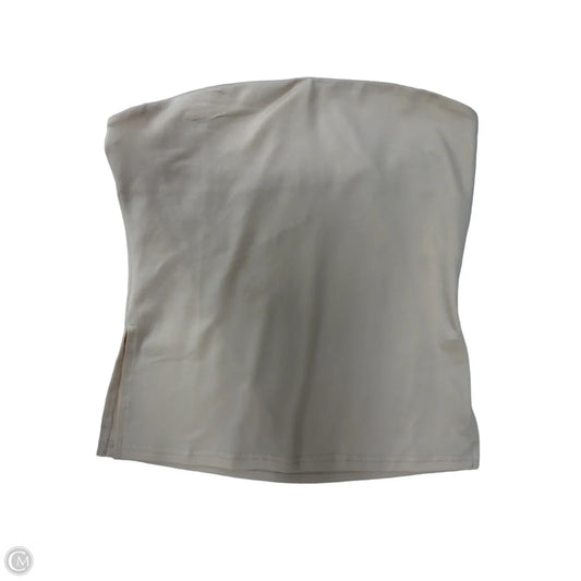 Top Sleeveless By Clothes Mentor In Cream, Size: M