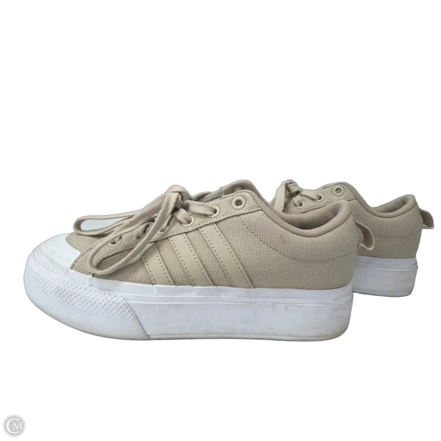 Shoes Sneakers By Adidas In Brown, Size: 7