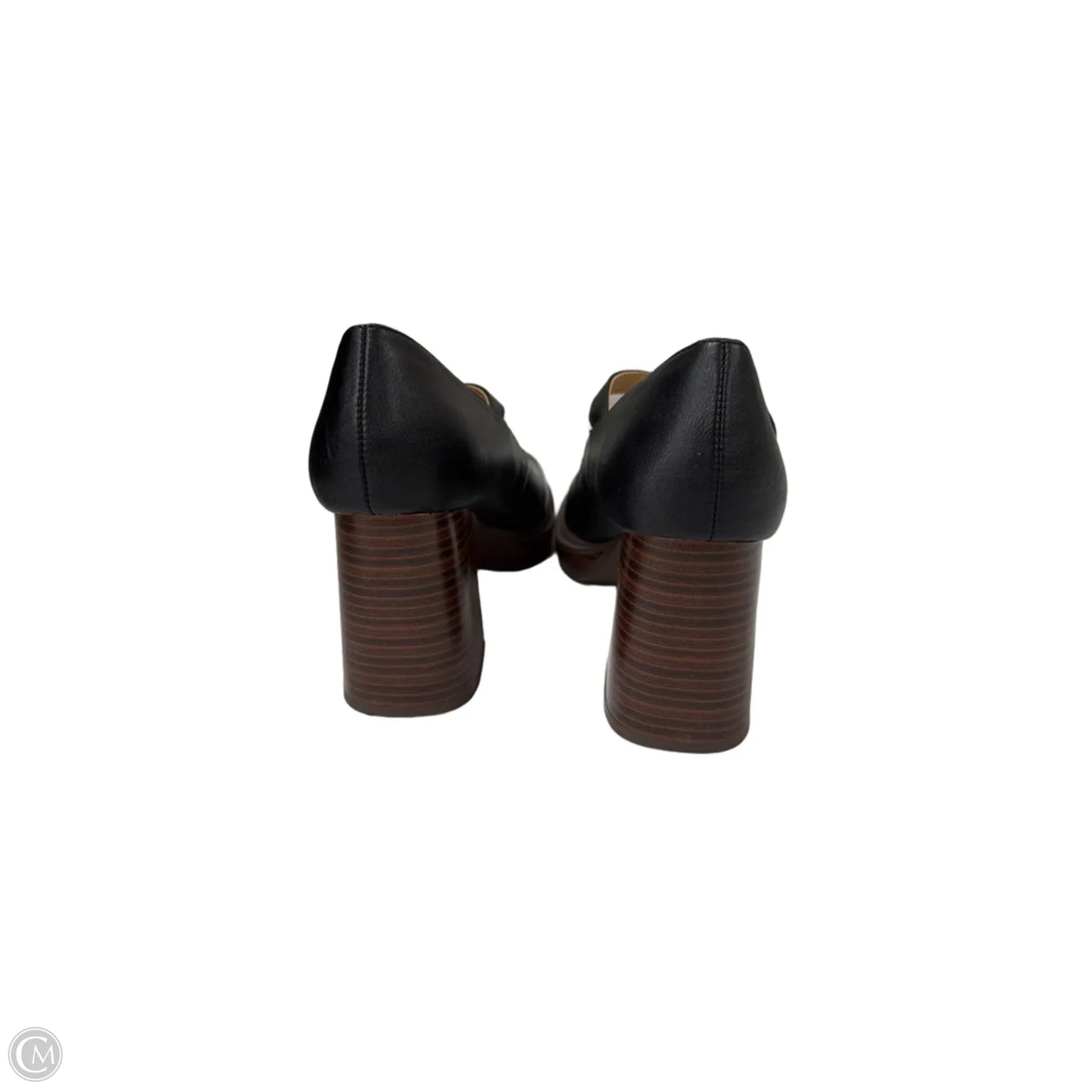 Shoes Heels Block By Bamboo In Black, Size: 9