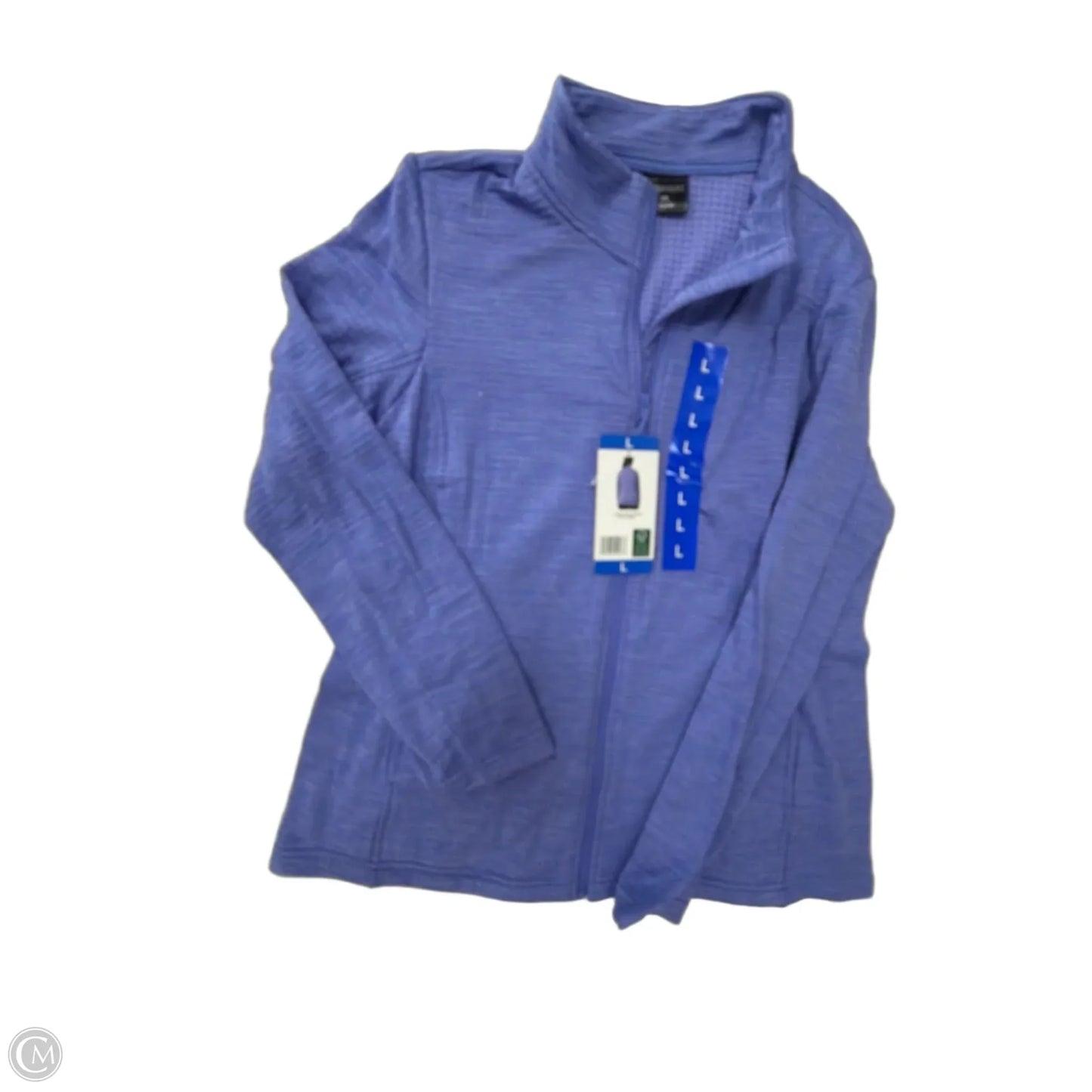Athletic Jacket By 32 Degrees In Blue, Size: L