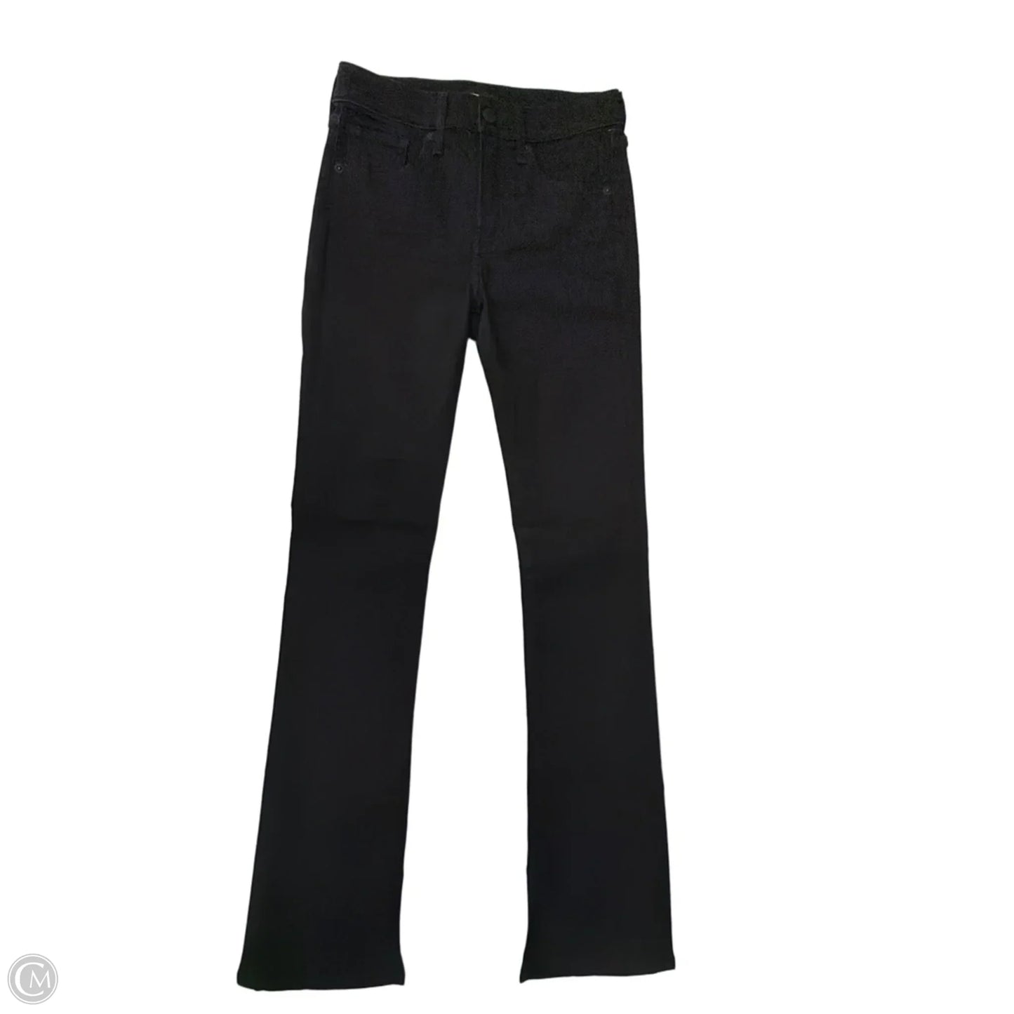 Jeans Straight By Express In Black Denim, Size: 0