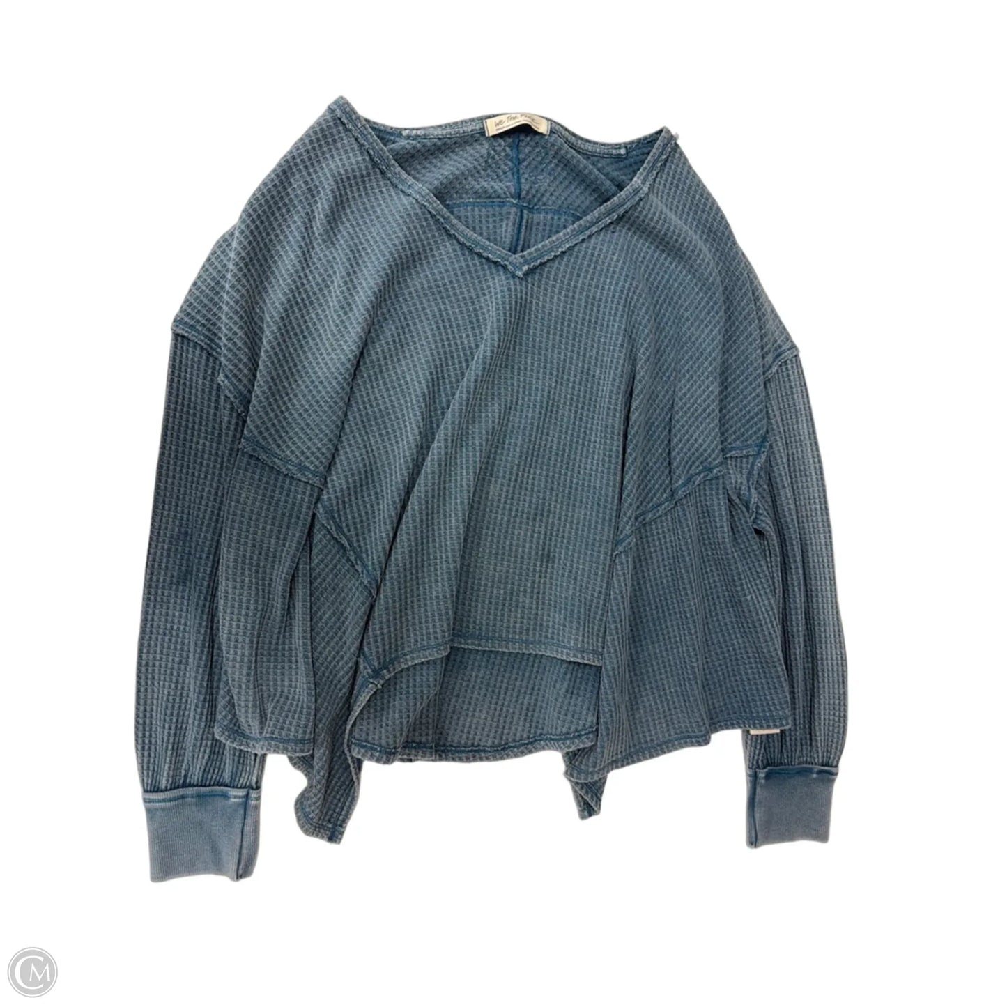Top Long Sleeve By We The Free In Blue, Size: M