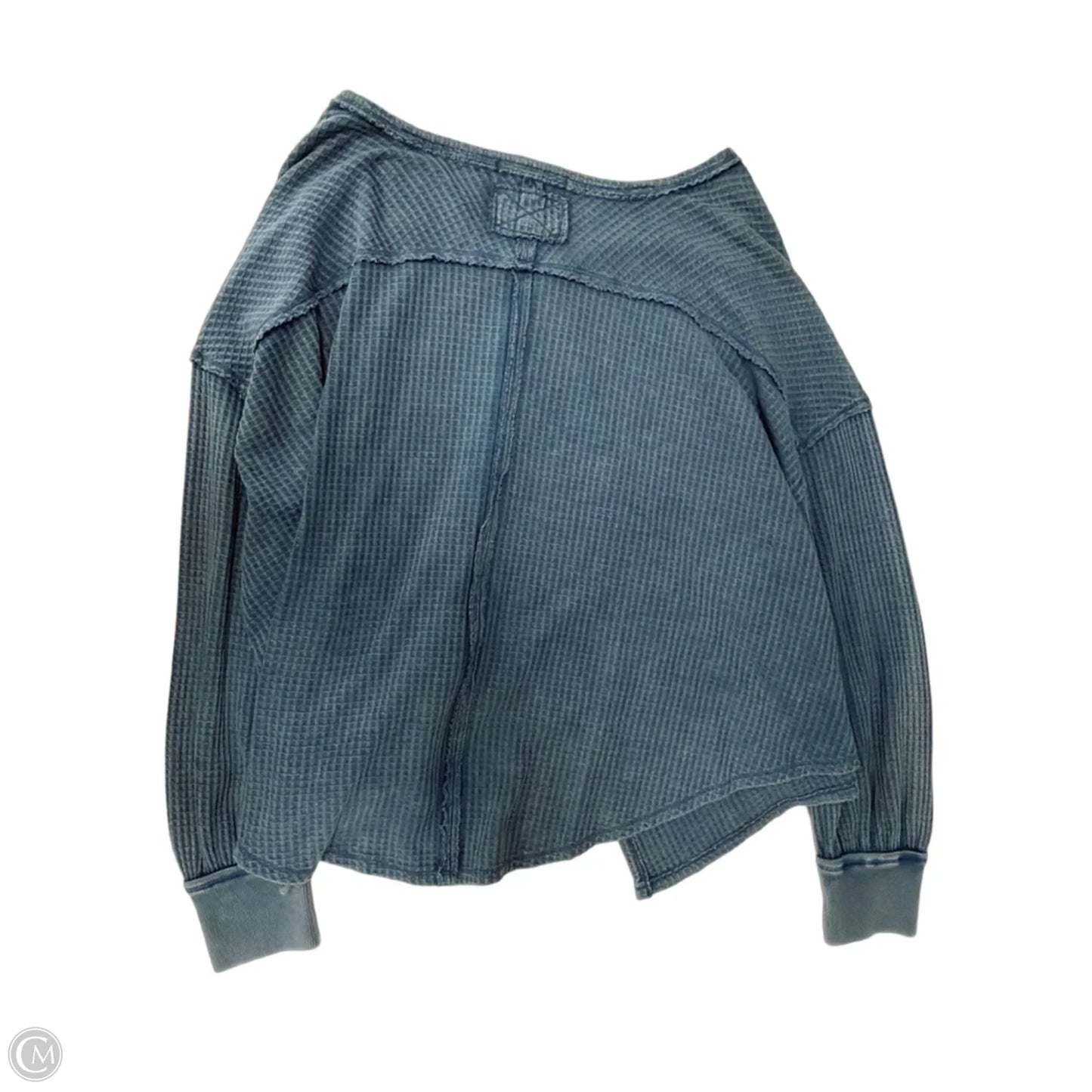 Top Long Sleeve By We The Free In Blue, Size: M