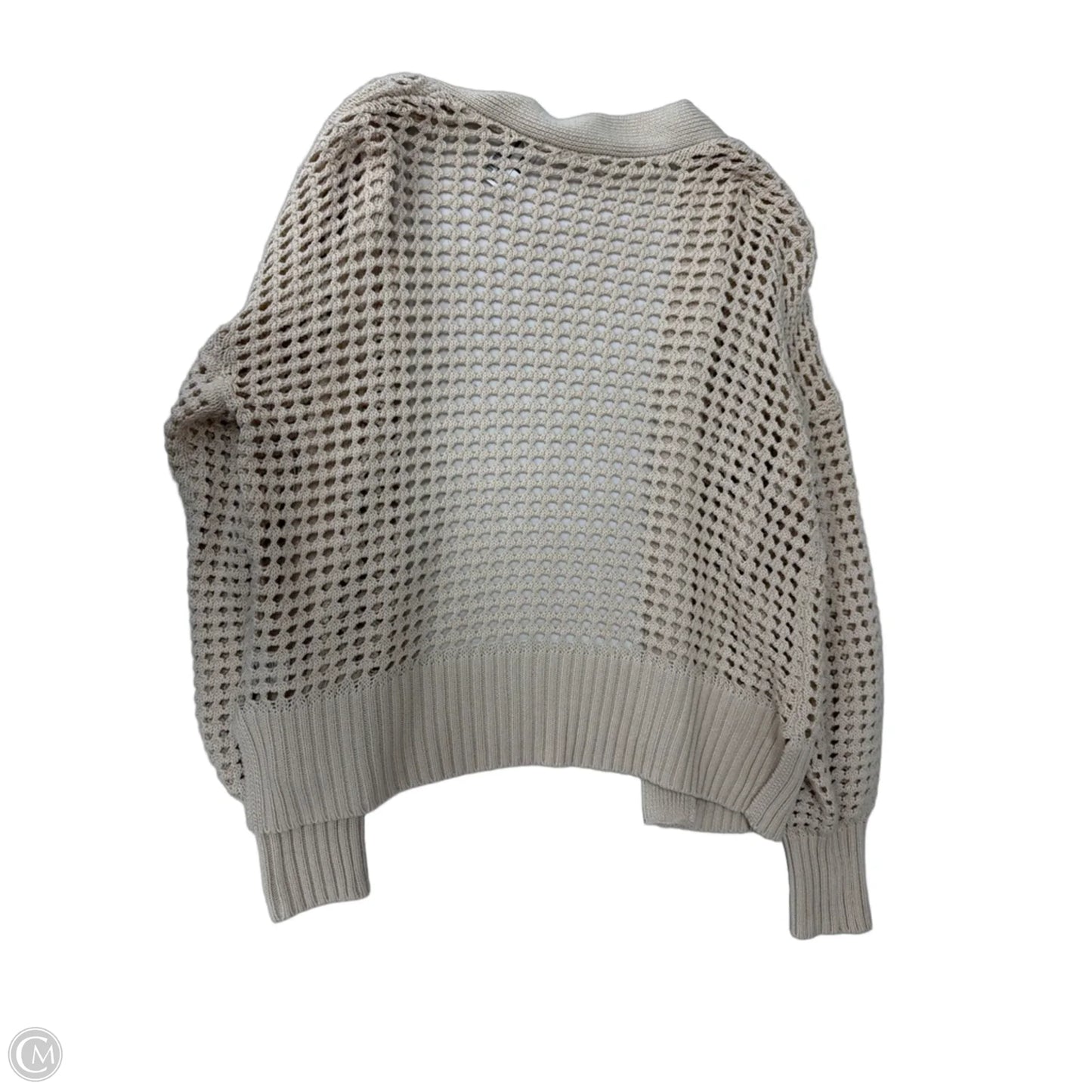 Cardigan By Pink Republic In Tan, Size: L