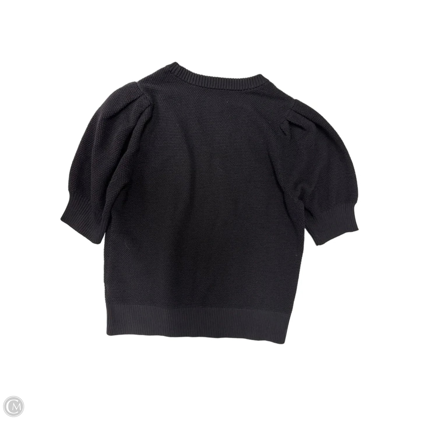 Top Short Sleeve By Nine West Apparel In Black, Size: M