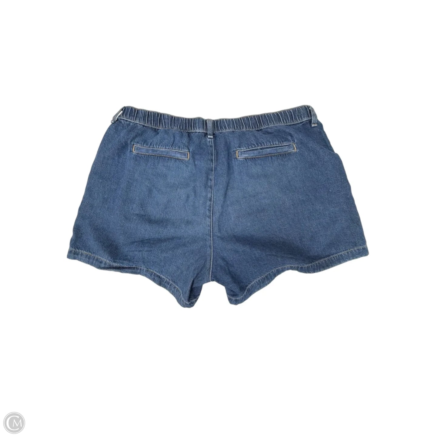Shorts By Terra & Sky In Blue Denim, Size: 18