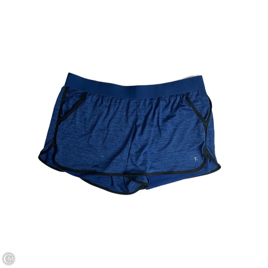 Athletic Shorts By Danskin Now In Blue, Size: 1x