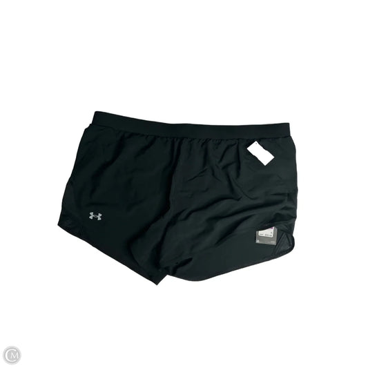 Athletic Shorts By Under Armour In Black, Size: 1x