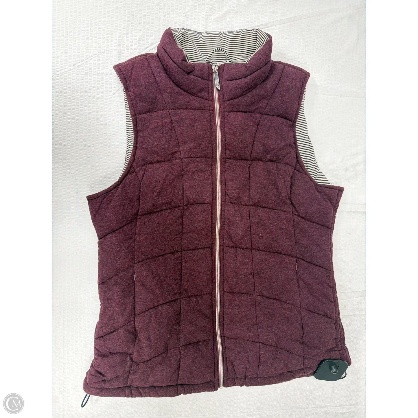 Vest Puffer & Quilted By Clothes Mentor In Purple, Size: Xl
