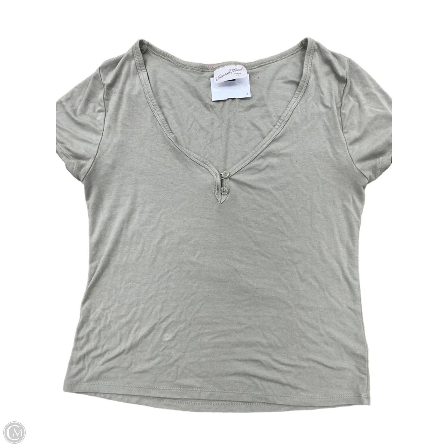 Top Short Sleeve By Universal Thread In Green, Size: M