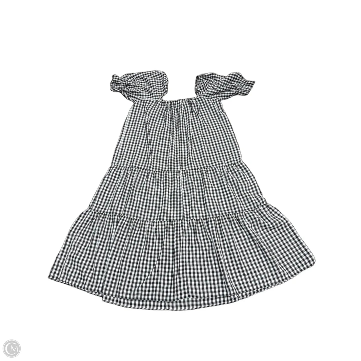 Dress Casual Maxi By Asos In Black & White, Size: 2x