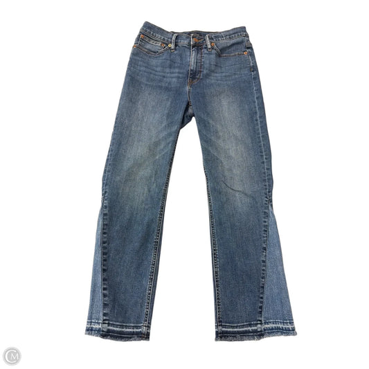 Jeans Straight By J. Crew In Blue Denim, Size: 6