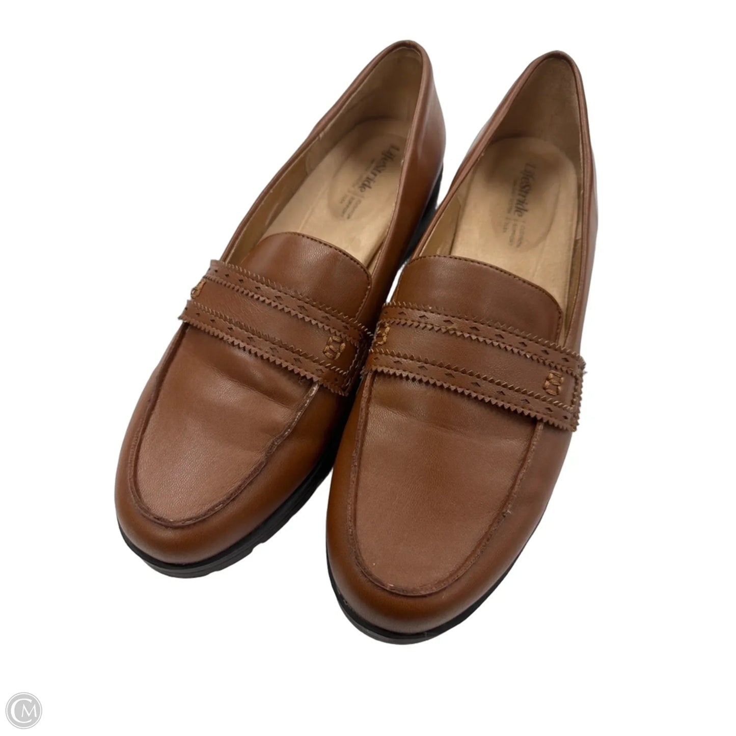 Shoes Flats By Life Stride In Brown, Size: 10